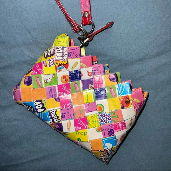 Hard Candy Handbags - Custom Made Candy Wrapper Wristlet Purse